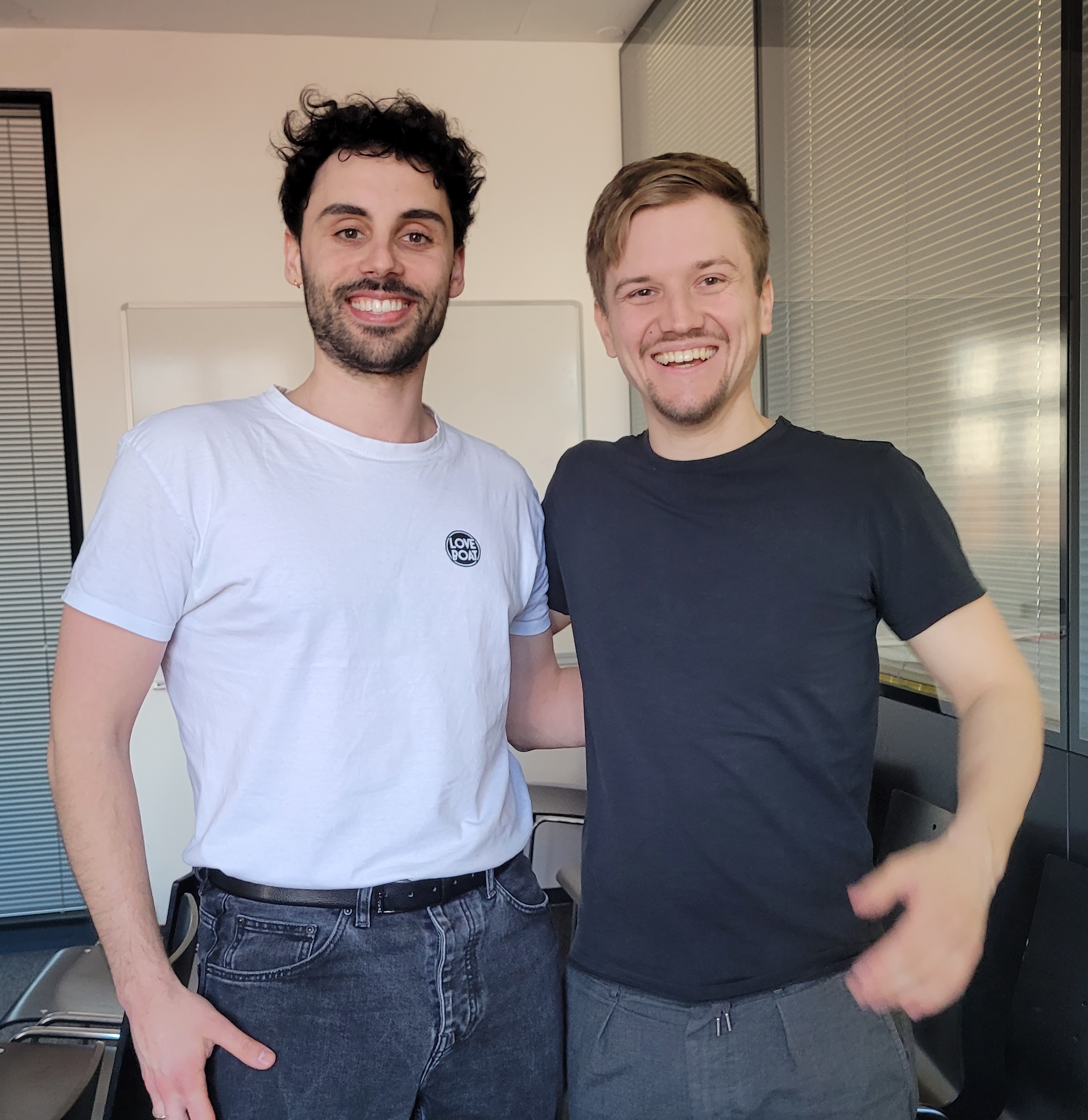 Thomas Stimakovits und Christoph Bogner